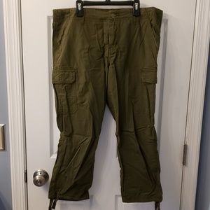 Jag Jeans forest green khaki capri pants